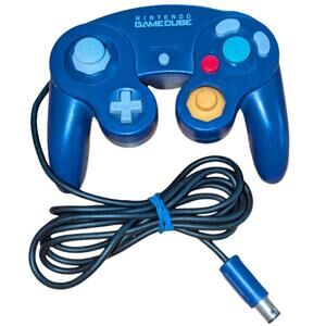 Nintendo‎ GameCube Controller Indigo Purple Tested DOL-003 Authentic Official